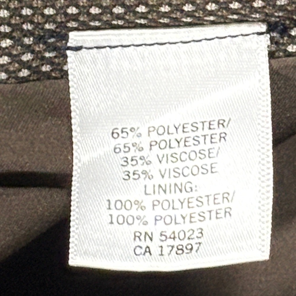 Banana Republic Martin Fit Dress Pants Women 10 Brown Textured Straight Leg - Picture 9 of 11